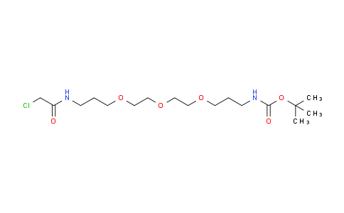 CAS No. 934164-55-3, Chloroacetamido-C-PEG3-C3-NHBoc