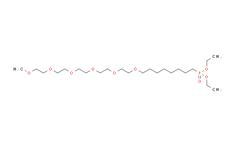 CAS No. 2028281-88-9, m-PEG6-C6-phosphonic acid ethyl ester
