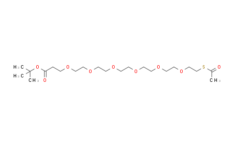 CAS No. 1818294-39-1, S-acetyl-PEG6-Boc