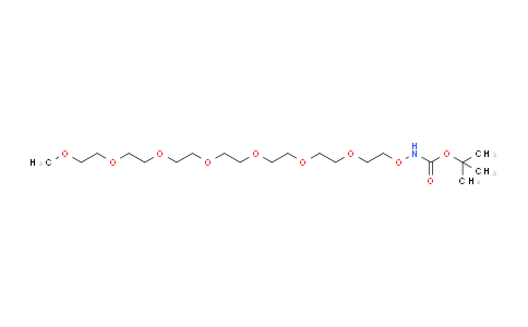 CAS No. 2055041-27-3, t-Boc-Aminooxy-PEG7-methane