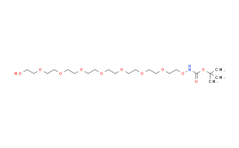 CAS No. 2353410-14-5, t-Boc-Aminooxy-PEG8-alcohol