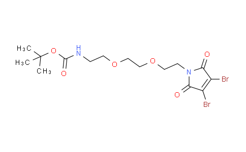 CAS No. 1807537-43-4, 3,4-Dibromo-Mal-PEG2-N-Boc
