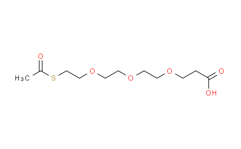 CAS No. 1421933-33-6, S-Acetyl-PEG3-C2-acid