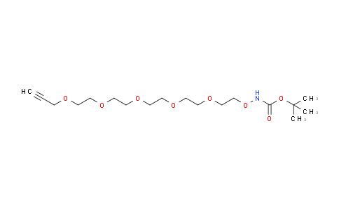 CAS No. 2086688-98-2, Boc-aminooxy-PEG5-propargyl