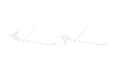 CAS No. 1797415-74-7, TAMRA-Azide-PEG-biotin