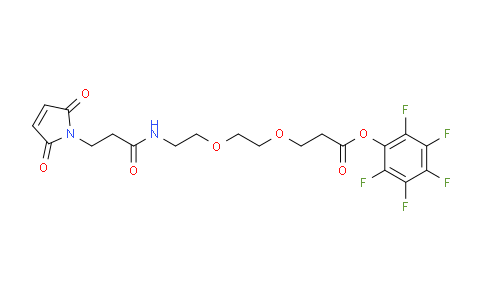 CAS No. 1347750-81-5, Mal-NH-PEG2-CH2CH2COOPFP ester