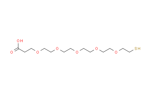 CAS No. 1449390-67-3, Thiol-PEG5-acid
