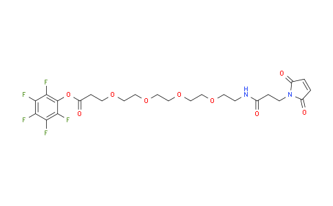 CAS No. 1347750-84-8, Mal-NH-PEG4-CH2CH2COOPFP ester