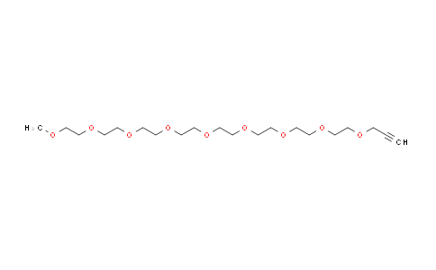 CAS No. 880081-81-2, m-PEG8-O-alkyne