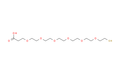 CAS No. 1347750-77-9, Thiol-PEG6-acid