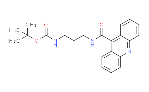 CAS No. 259222-01-0, {3-[(Acridine-9-carbonyl)-amino]-propyl}-carbamic acid tert-butyl ester