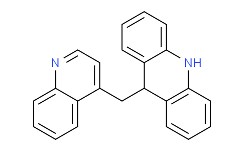 CAS No. 89313-71-3, 9-(Quinolin-4-ylmethyl)-9,10-dihydroacridine