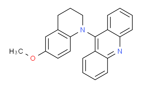CAS No. 5461-47-2, 9-(6-Methoxy-3,4-dihydroquinolin-1(2H)-yl)acridine
