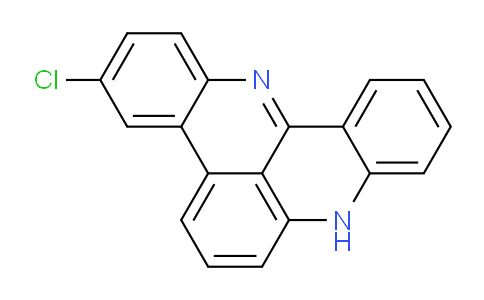 CAS No. 198025-90-0, 3-Chloro-8H-quinolino[4,3,2-kl]acridine
