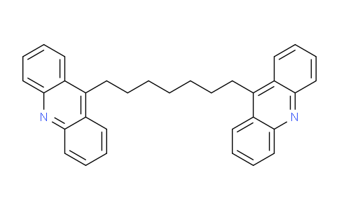 CAS No. 141946-28-3, 9-(7-acridin-9-ylheptyl)acridine
