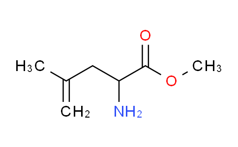 CAS No. 103550-87-4, methyl 2-amino-4-methylpent-4-enoate