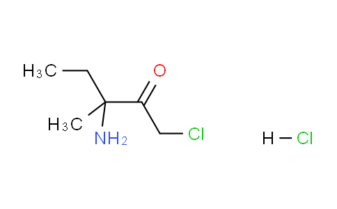 CAS No. 201932-98-1, 3-amino-1-chloro-3-methylpentan-2-one;hydrochloride