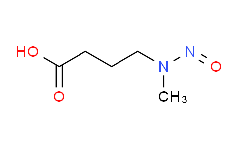 CAS No. 61445-55-4, 4-[methyl(nitroso)amino]butanoic acid