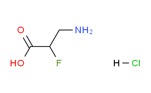 CAS No. 867-84-5, 3-amino-2-fluoropropanoic acid;hydrochloride