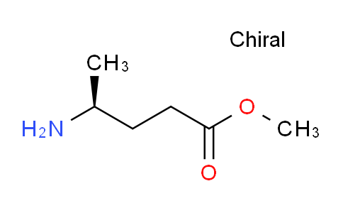 CAS No. 1315054-77-3, methyl (4S)-4-aminopentanoate