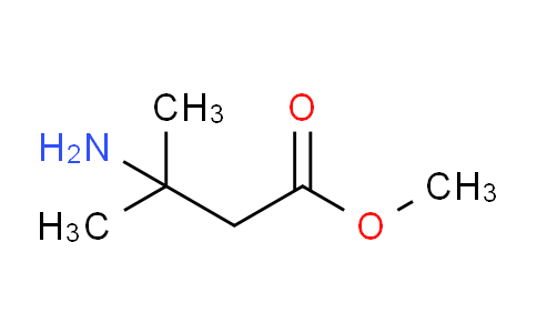 CAS No. 29637-56-7, methyl 3-amino-3-methylbutanoate