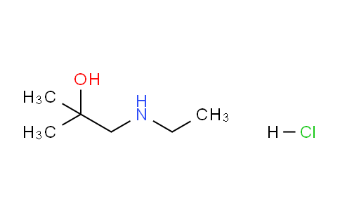 CAS No. 115893-43-1, 1-ethylamino-2-methyl-propan-2-ol hydrochloride