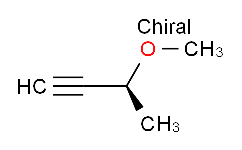 CAS No. 65032-22-6, 1-Butyne, 3-methoxy-, (3S)-