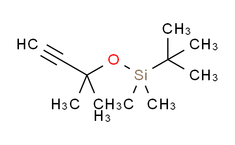 CAS No. 98733-45-0, (1,1-dimethylethyl)[(1,1-dimethyl-2-propyn-1-yl)oxy]dimethyl-silane