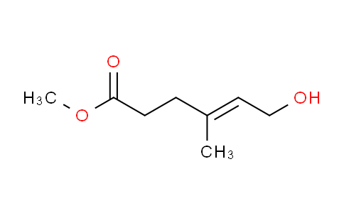 CAS No. 53585-95-8, methyl (E)-6-hydroxy-4-methylhex-4-enoate
