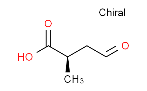 CAS No. 113996-95-5, (R)-2-methyl-4-oxobutanoic acid