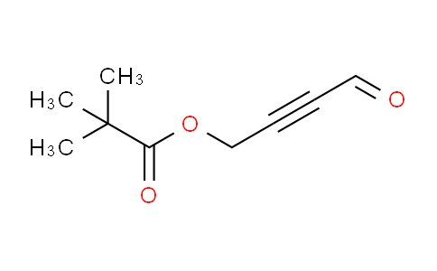 CAS No. 192385-50-5, Propanoic acid, 2,2-dimethyl-, 4-oxo-2-butyn-1-yl ester