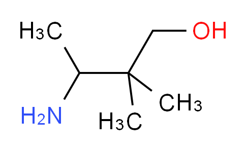 CAS No. 51942-56-4, 3-amino-2,2-dimethylbutan-1-ol