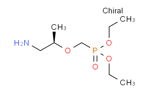 CAS No. 1456711-13-9, Phosphonic acid, P-[[(1R)-2-amino-1-methylethoxy]methyl]-, diethyl ester
