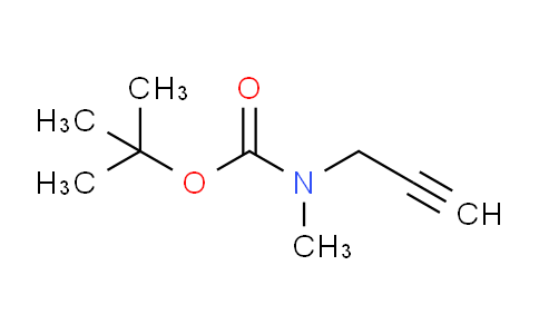 CAS No. 124045-51-8, tert-butyl N-methyl-N-prop-2-ynylcarbamate