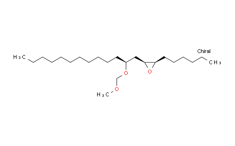 CAS No. 1620408-98-1, (2R,3S)-2-hexyl-3-((S)-2-(methoxymethoxy)tridecyl)oxirane