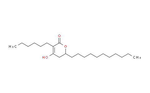 CAS No. 112764-00-8, 5-hexyl-4-hydroxy-2-undecyl-2,3-dihydropyran-6-one