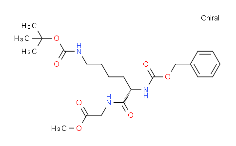 CAS No. 10342-52-6, Glycine, N6-[(1,1-dimethylethoxy)carbonyl]-N2-[(phenylmethoxy)carbonyl]-L-lysyl-, methyl ester