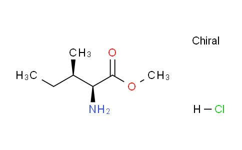 CAS No. 71776-74-4, methyl (2S,3R)-2-amino-3-methylpentanoate;hydrochloride