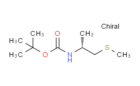 CAS No. 927663-48-7, Carbamic acid, N-[(1R)-1-methyl-2-(methylthio)ethyl]-, 1,1-dimethylethyl ester