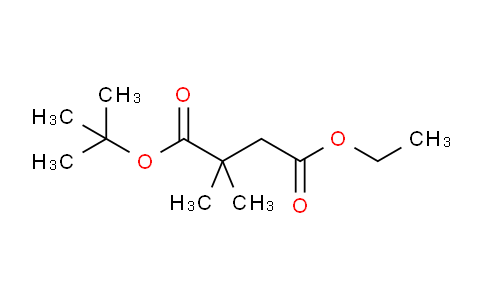 CAS No. 660422-99-1, 1-(tert-butyl) 4-ethyl 2,2-dimethylsuccinate