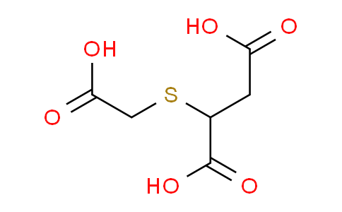 CAS No. 99-68-3, 2-((Carboxymethyl)thio)succinic acid