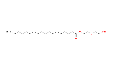 CAS No. 106-11-6, Octadecanoic acid, 2-(2-hydroxyethoxy)ethyl ester