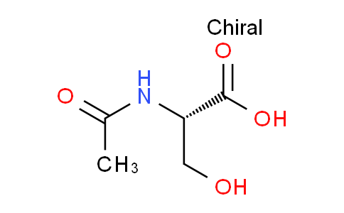 CAS No. 16354-58-8, (2S)-2-acetamido-3-hydroxypropanoic acid