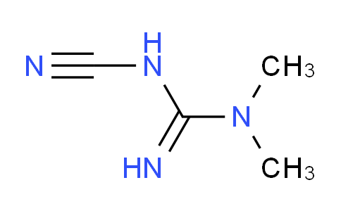 CAS No. 1609-06-9, Guanidine, N'-cyano-N,N-dimethyl-