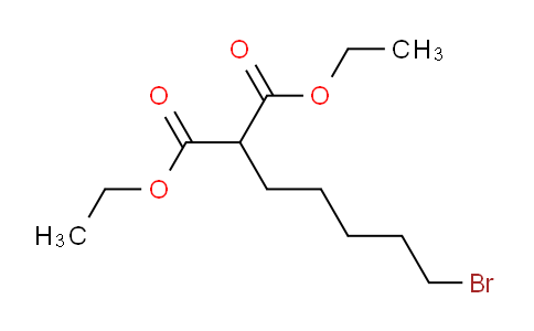 CAS No. 1906-95-2, (5-Bromopentyl)malonic acid diethyl ester