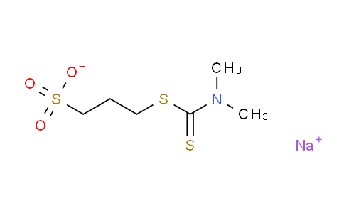 CAS No. 18880-36-9, Sodium 3-[[(dimethylamino)thioxomethyl]thio]propanesulphonate
