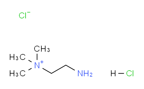 CAS No. 3399-67-5, (2-Aminoethyl)trimethylammonium chloride hydrochloride