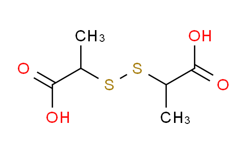 CAS No. 4775-93-3, 2,2'-Dithiodipropionic acid