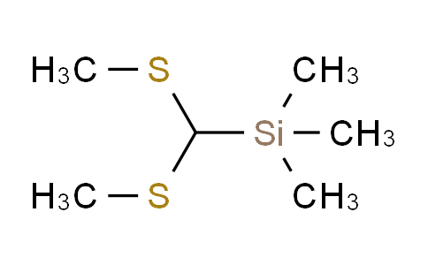 CAS No. 37891-79-5, Bis(methylthio)(trimethylsilyl)methane
