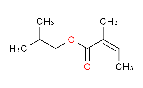 CAS No. 7779-81-9, Angelic acid isobutyl ester